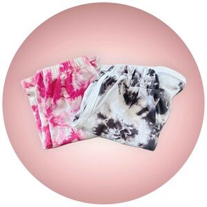 SHEIN Tie-Dye Baggy Shorts Size 7